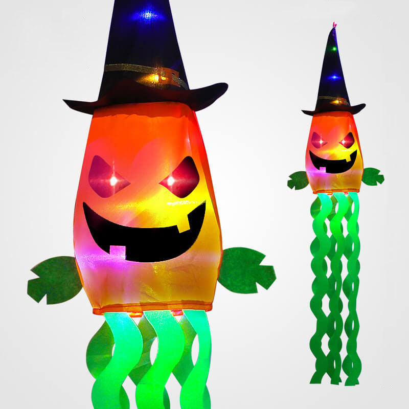 Guirlande lumineuse décorative pour Halloween, fantôme, chauve-souris, citrouille, squelette, fête, Patio 
