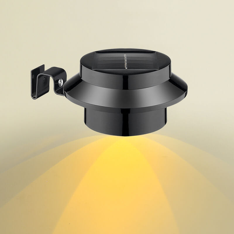 Modern Solar Outdoor Waterproof UFO Shaped LED Wall Sconce Lamp