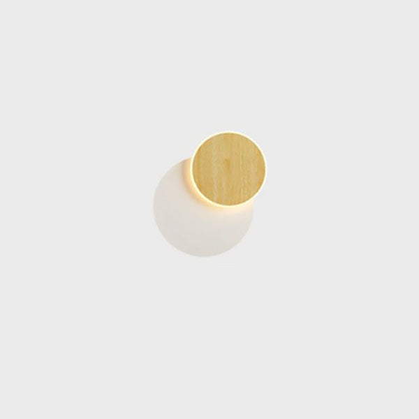 Lámpara Aplique de Pared LED Cuadrada Redonda Minimalista Nórdica 