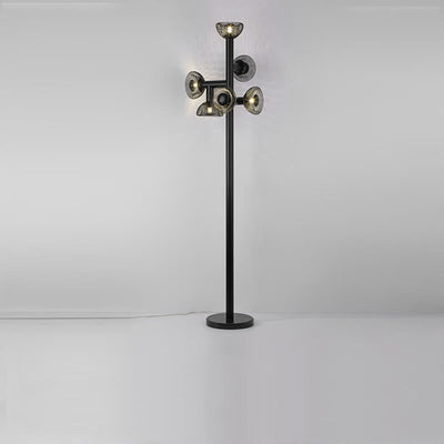 Modern Creative Speaker Shade 3/6 Light Standing Floor Lamp