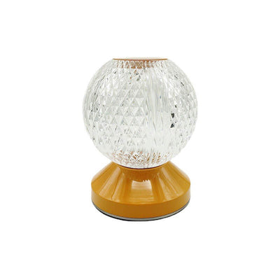 Modern Acrylic Tricolor Light Spherical Night Light LED Table Lamp