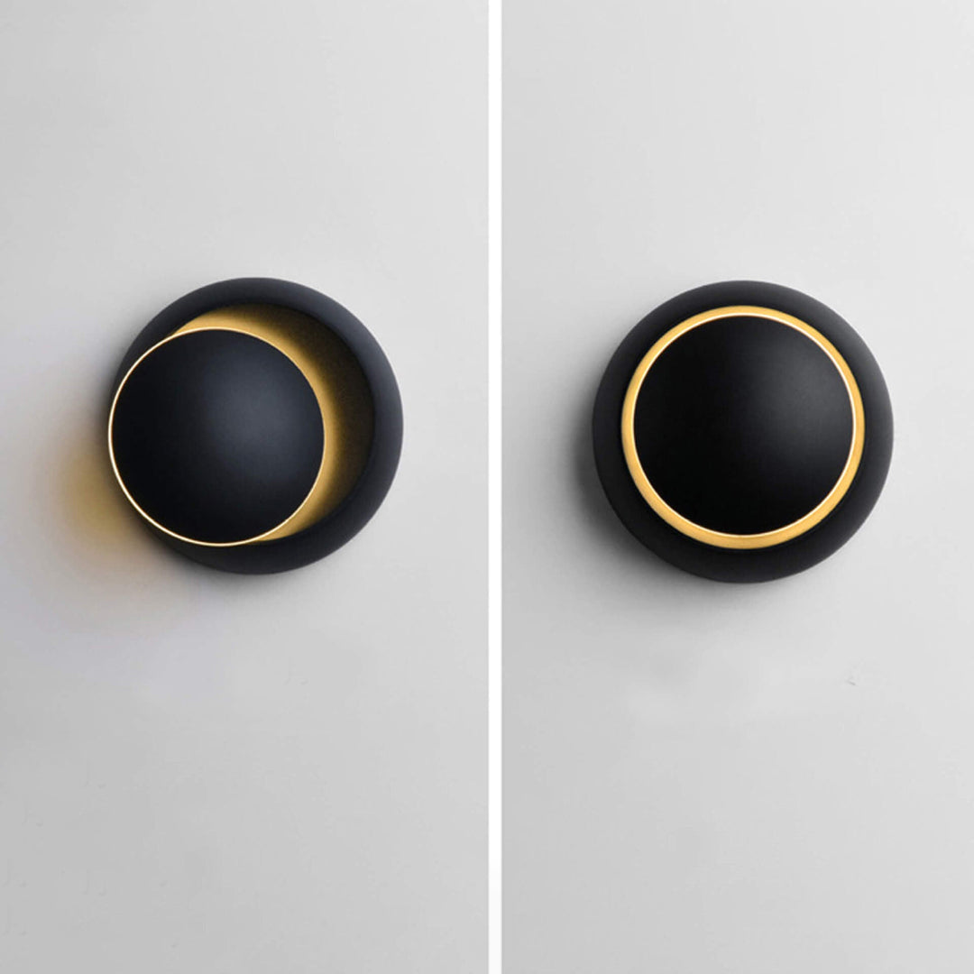Lámpara de Aplique de Pared LED Esmerilada Redonda Minimalista Moderna 