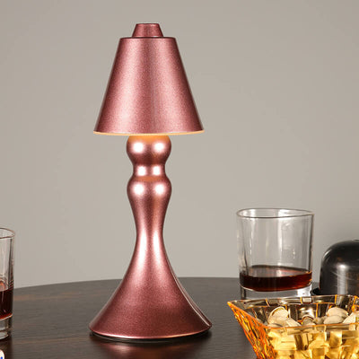 Modern Metal Rechargeable LED Table Lamp