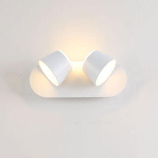 Nordic Rotatable Cylinder Shade 1/2/3 Light LED  Wall Sconce Lamp