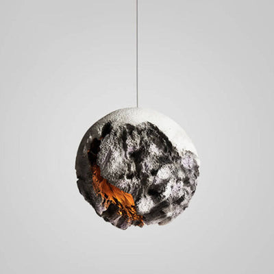 Industrial Style Creative Foam Planet 1-Light Pendant Light