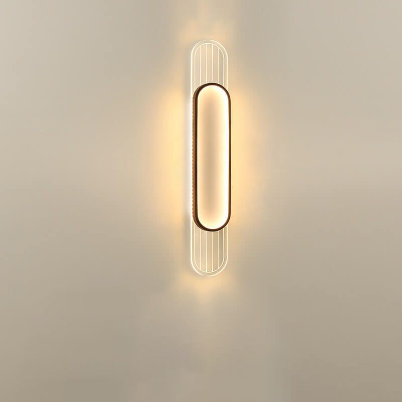Creative Luxury Ring Acrylic Aluminum LED Wall Sconce Lamp