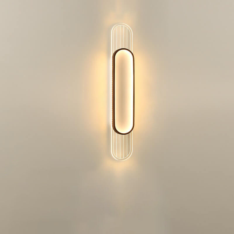 مصباح حائط LED من الألومنيوم الأكريليك الفاخر الإبداعي 