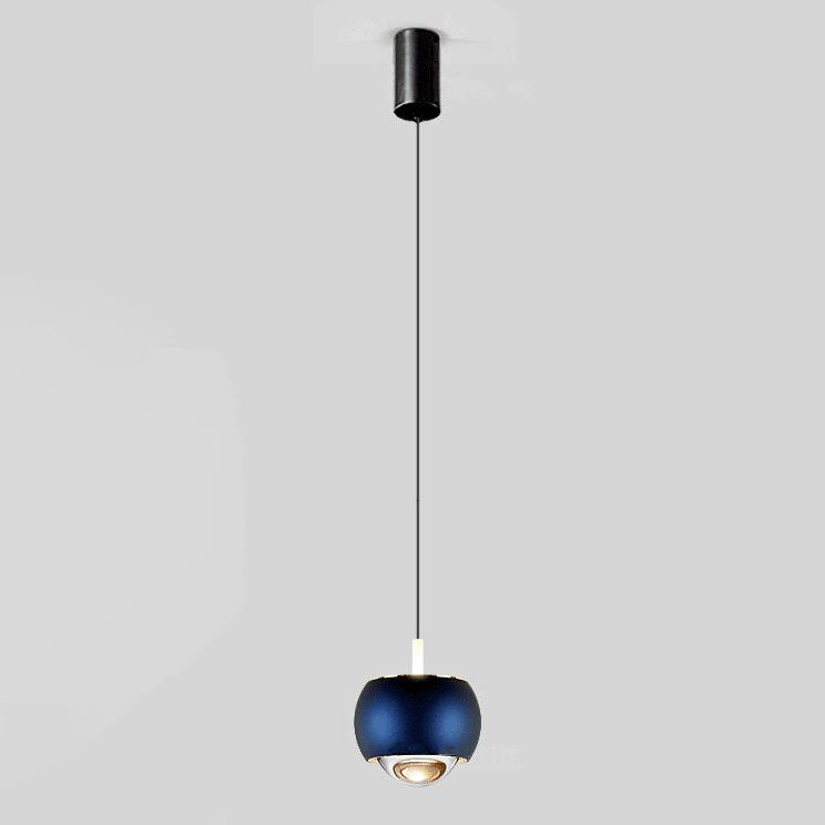 Modern Light Luxury Aluminum Mini Column Spotlight LED Liftable Adjustable Pendant Light