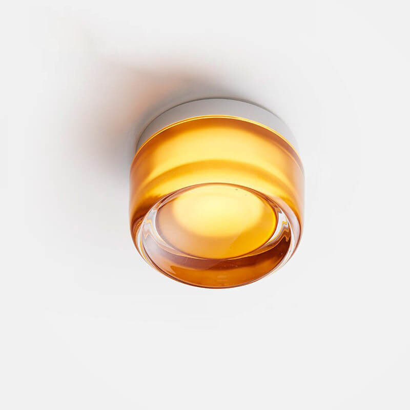 Scandinavian Modern Minimalist Aluminum Acrylic Round LED Wall Sconce Lamp