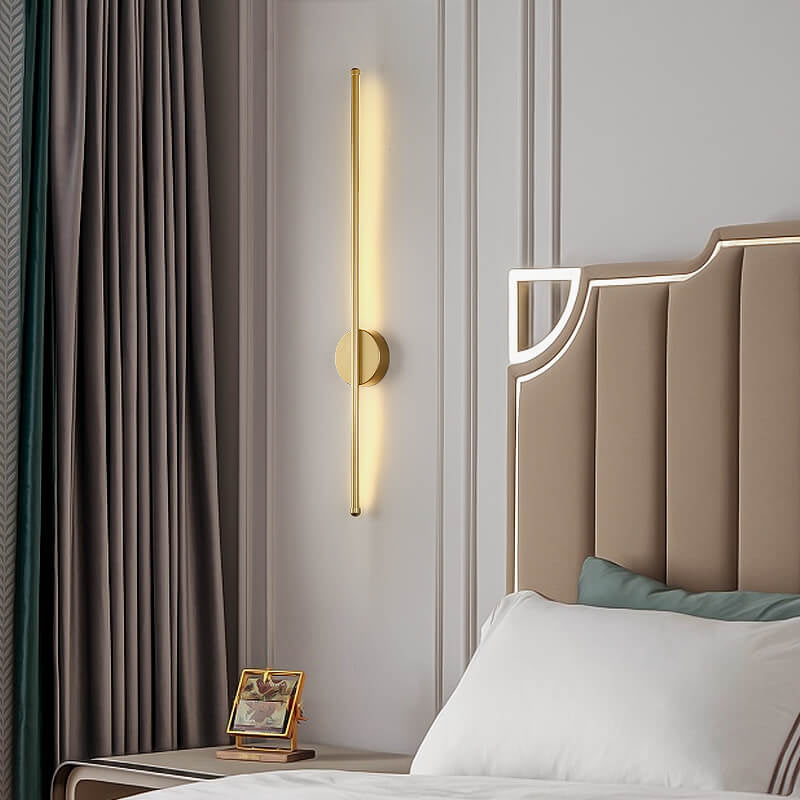Modern Luxury Aluminum Long Strip Antler Shape LED Wall Light For Living Room