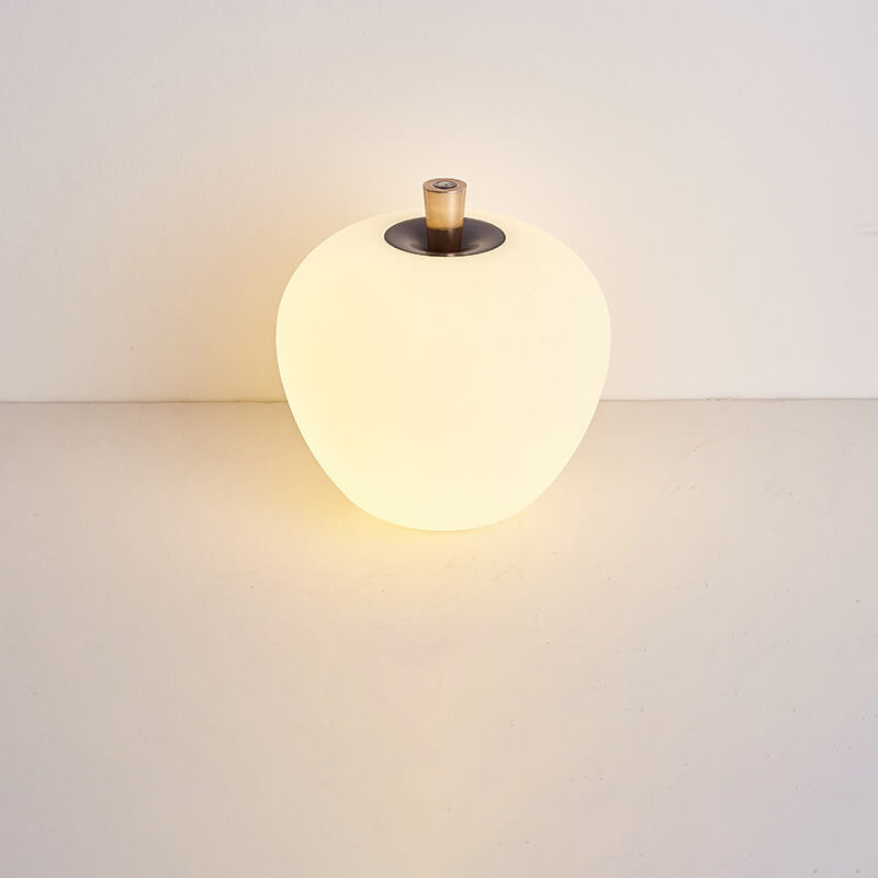 Nordic Creative Mushroom Solid Wood Acrylic LED Touch Table Lamp
