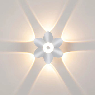 مصباح جداري LED مضيء بتصميم عصري وإبداعي من الألومنيوم 