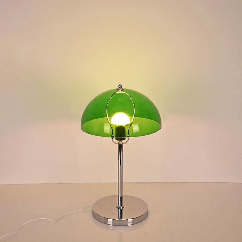 Nordic Vintage Clear Dome Acryl LED USB Tischlampe 