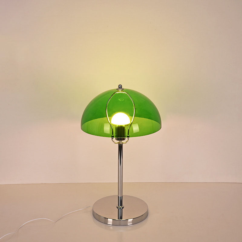 Nordic Vintage Clear Dome Acrylic LED USB Table Lamp