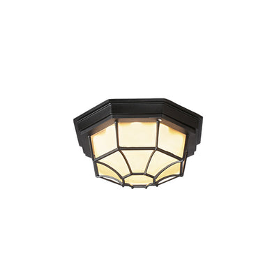 Plafonnier encastré à LED étanche en aluminium rond simple extérieur octogonal 