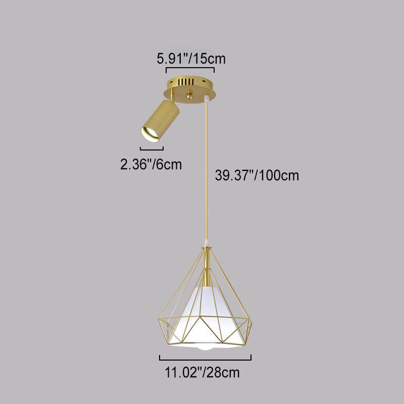 Lustre Moderne de Luxe en Fer et Diamant avec PVC et 1/3 Lumière pour Îlot 