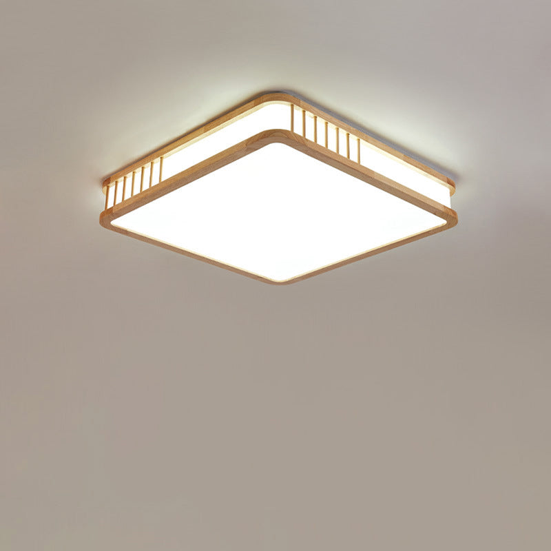 ضوء سقف LED مربع بتصميم ياباني بسيط 