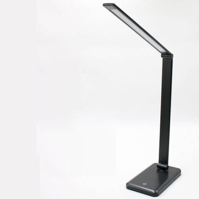 Lampe de bureau LED à gradation 5 vitesses tactile en alliage d'aluminium avec protection des yeux 