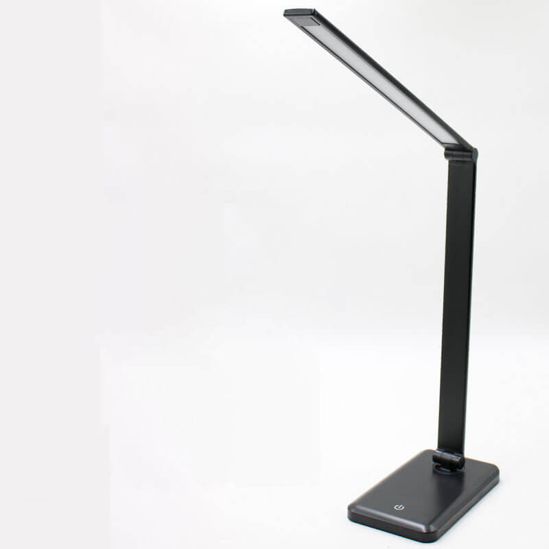 Eye Protection Aluminum Alloy Folding Touch 5-Speed Dimming LED Desk Lamp