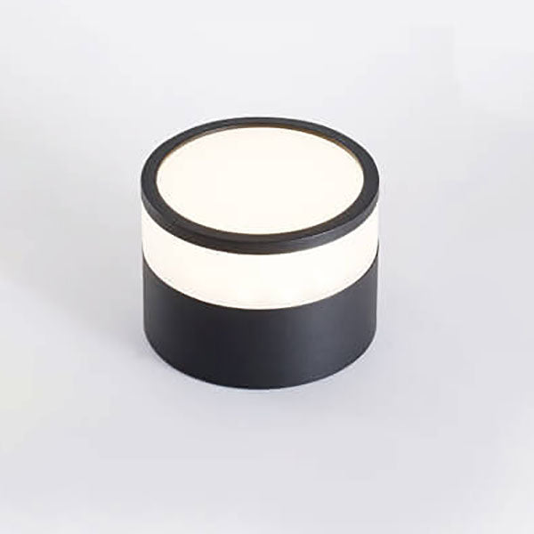 Modern Solid Color Cylinder Aluminum LED Flush Mount Light