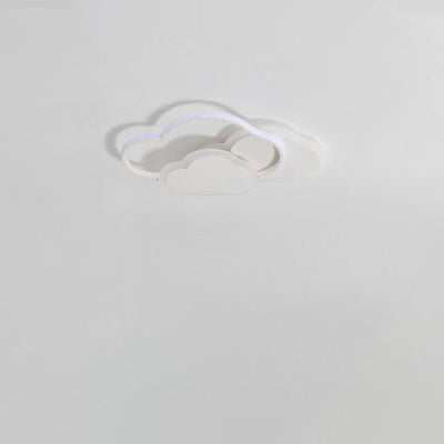 Plafonnier LED à montage encastré en forme de nuage en acrylique, dessin animé créatif