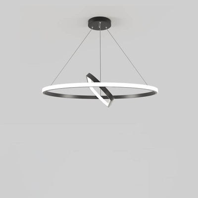 Italian Minimalist Circle Geometry Island Light LED Chandeliers