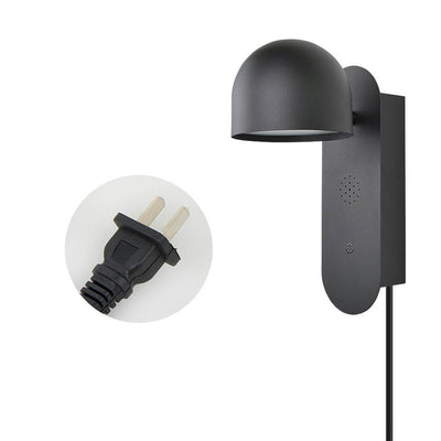 Lámpara de Pared LED de Acrílico de Control de Voz de Cabeza Redonda de Color Sólido Moderna 