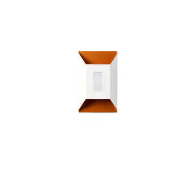 Lampe murale LED de patio étanche moderne en aluminium avec lentille 