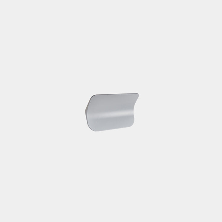 Modern Simplicity Aluminum Square Flat Bending LED Wall Sconce Lamp For Hallway