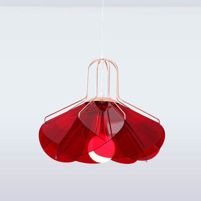 Modern Rose Petal  1-Light LED Pendant Light