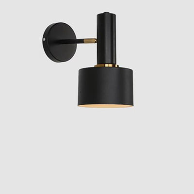 Nordic Minimalist Classic Iron 1-Light Wall Sconce Lamp