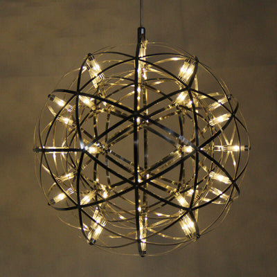 Modern Globe 12 Light LED Firework Pendelleuchte 