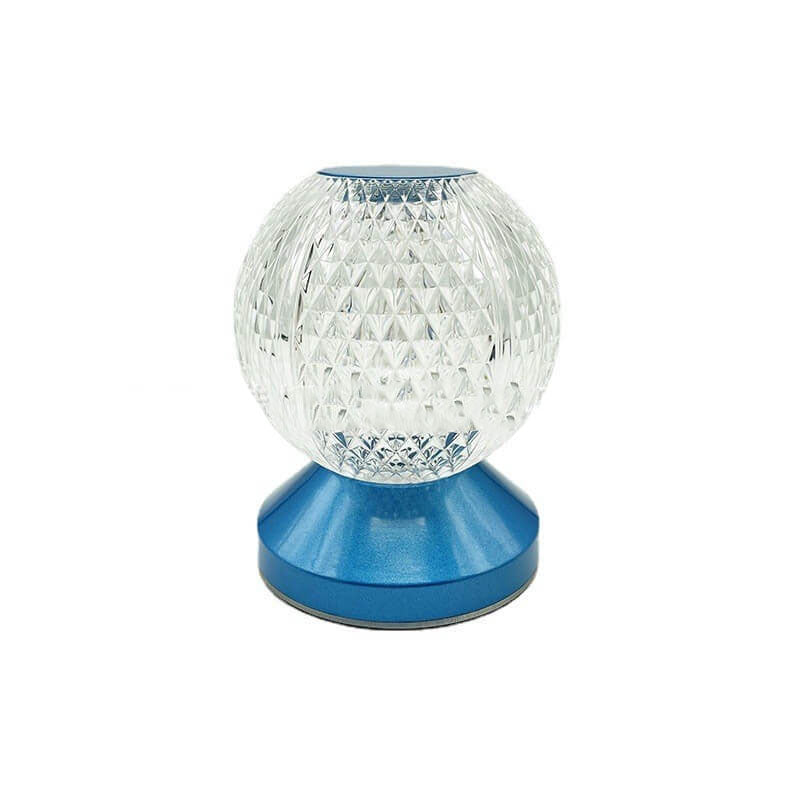Modern Acrylic Tricolor Light Spherical Night Light LED Table Lamp