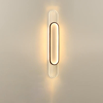 Creative Luxury Ring Acrylic Aluminum LED Wall Sconce Lamp