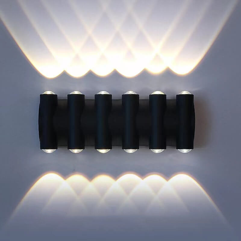 Modern Aluminum Telescope Waterproof Garden LED Outdoor Light Wall Sconce Lamp