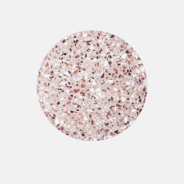 Lámpara de pared LED de mármol texturizado redondo moderno europeo 