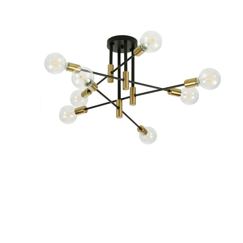 Nordic Minimalist Iron 4/6/8-Light Island Light Chandelier