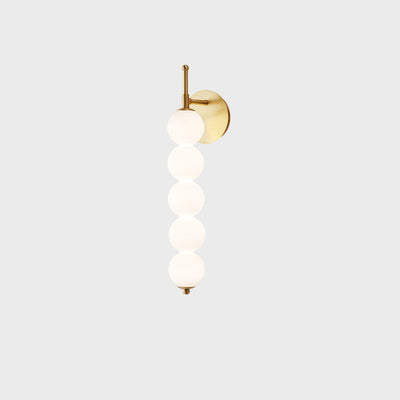 Nordic Light Luxury Glass Pearl LED Wall Sconce Lamp