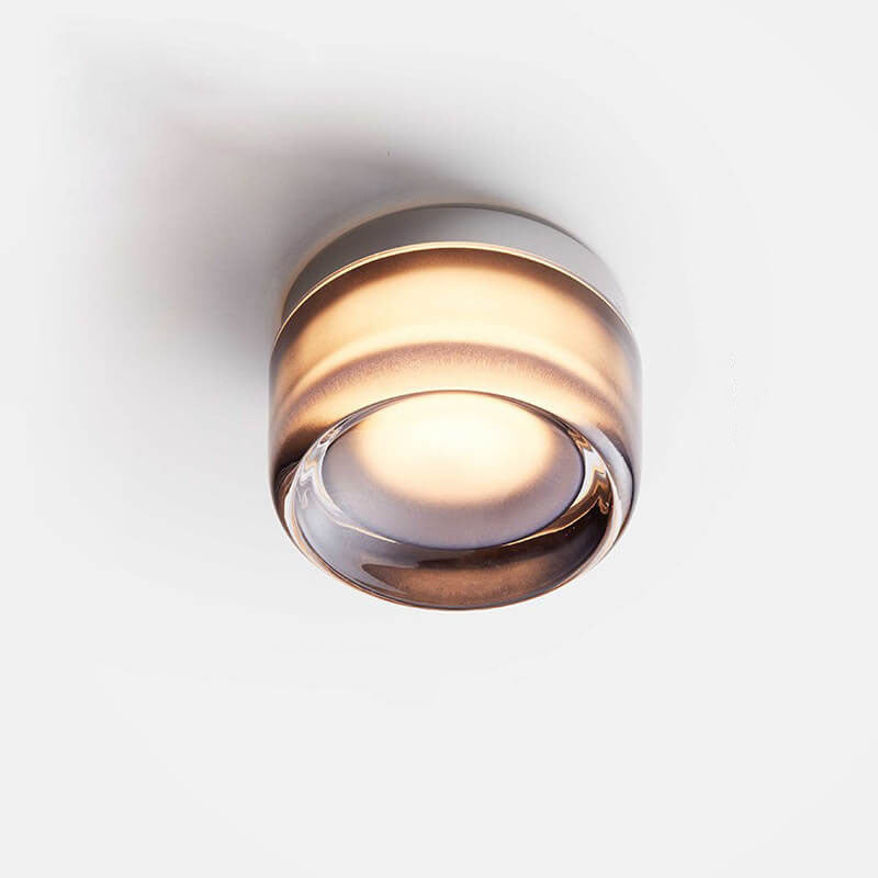 Scandinavian Modern Minimalist Aluminum Acrylic Round LED Wall Sconce Lamp