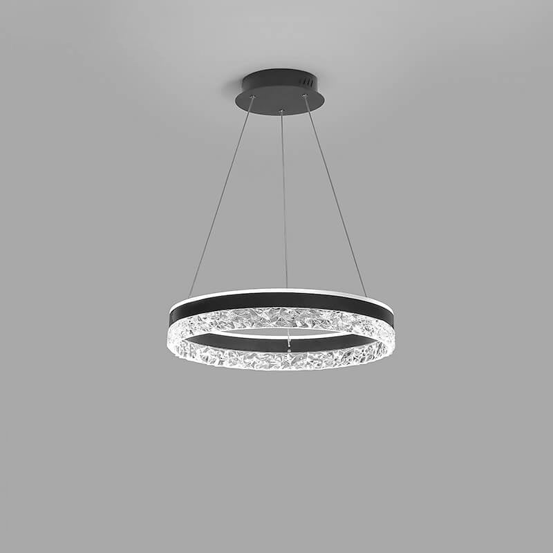 Modern Minimalist Ring Hollow Design LED Chandelier