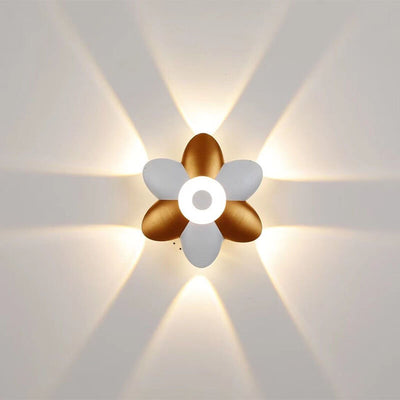مصباح جداري LED مضيء بتصميم عصري وإبداعي من الألومنيوم 