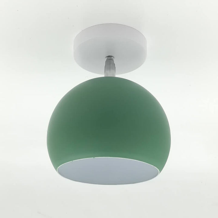 Dôme Macaron Nordique 1 Lumière Plafonnier Semi-Encastré 