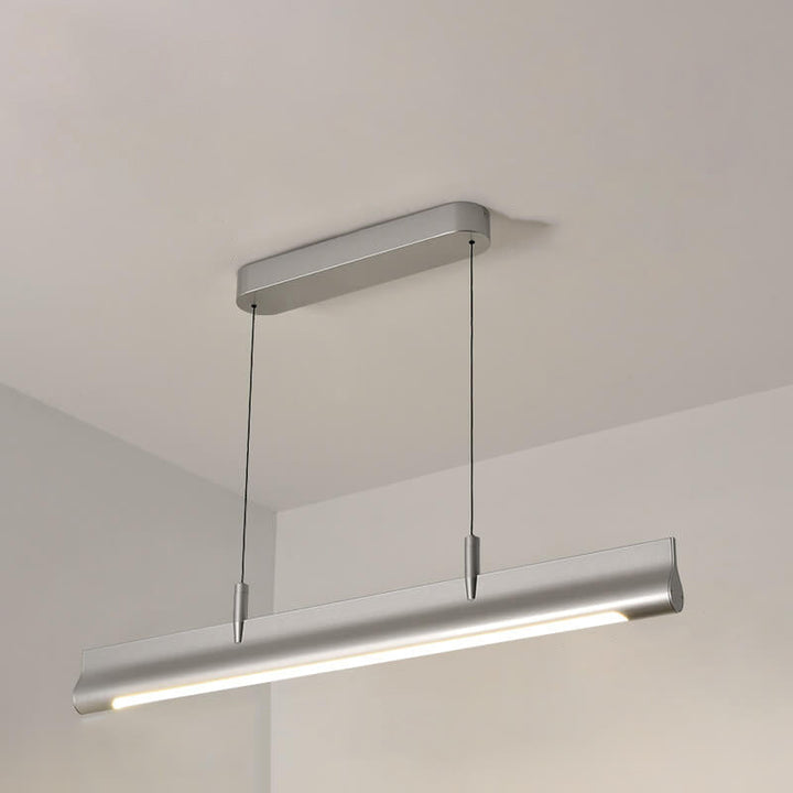 Nordische minimalistische lange Streifen Insel Licht LED hebbare Kronleuchter 