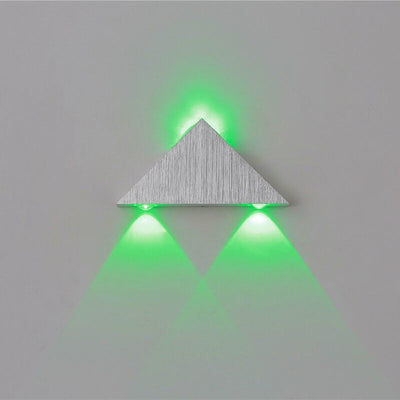 Modern Creative Triangle Aluminum LED Wall Sconce Lamp