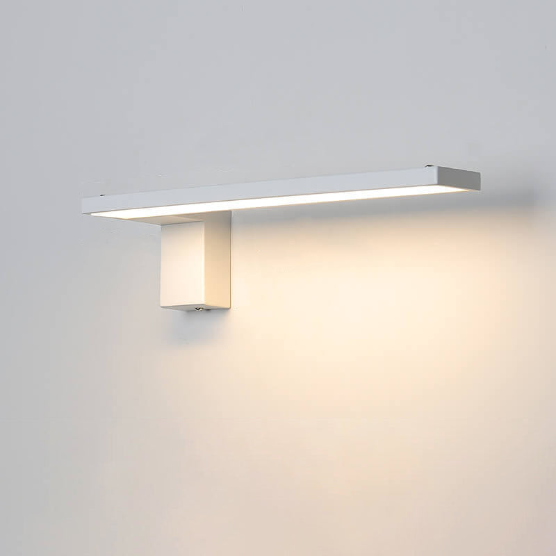 Moderne minimalistische dekorative rechteckige Eisen-Acryl-LED-Wandleuchte 