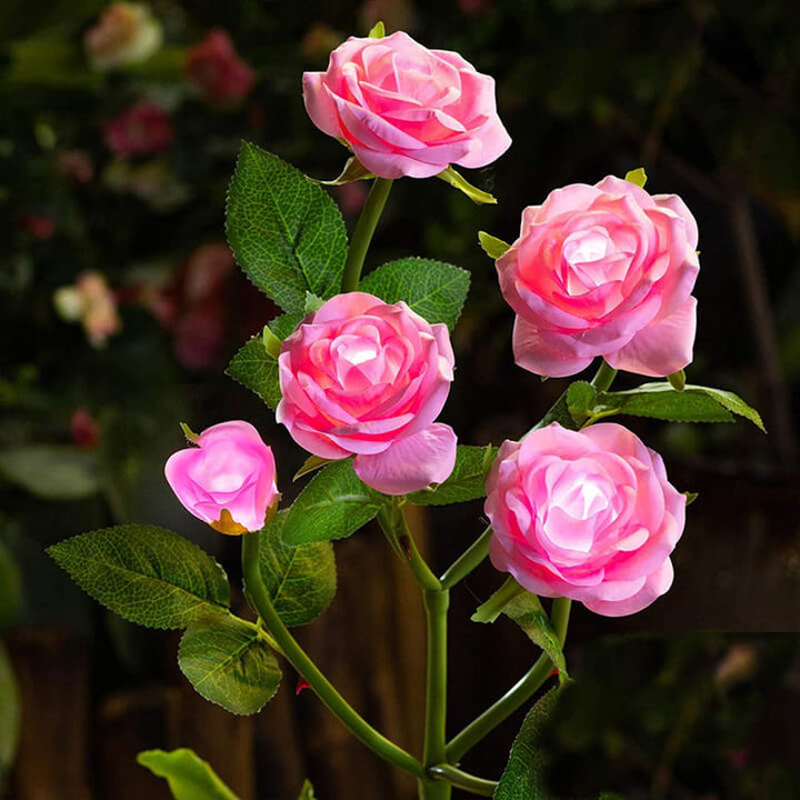 Fleurs Modernes Solaire Extérieur Pelouse LED Jardin Enfouissement Lumière Paysage 