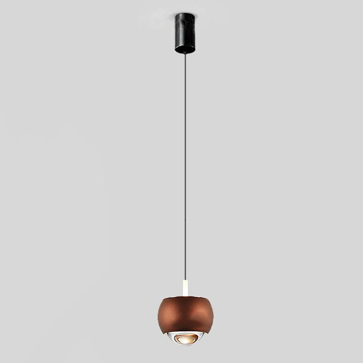 Modern Light Luxury Aluminum Mini Column Spotlight LED Liftable Adjustable Pendant Light