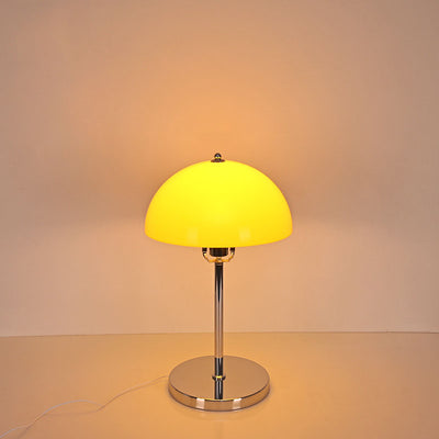 ノルディックヴィンテージクリアドームアクリルLED USBテーブルランプ 