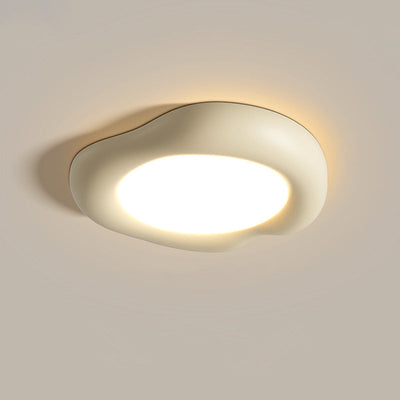 Moderne minimalistische Apfelform LED-Deckenleuchte in Volltonfarbe 