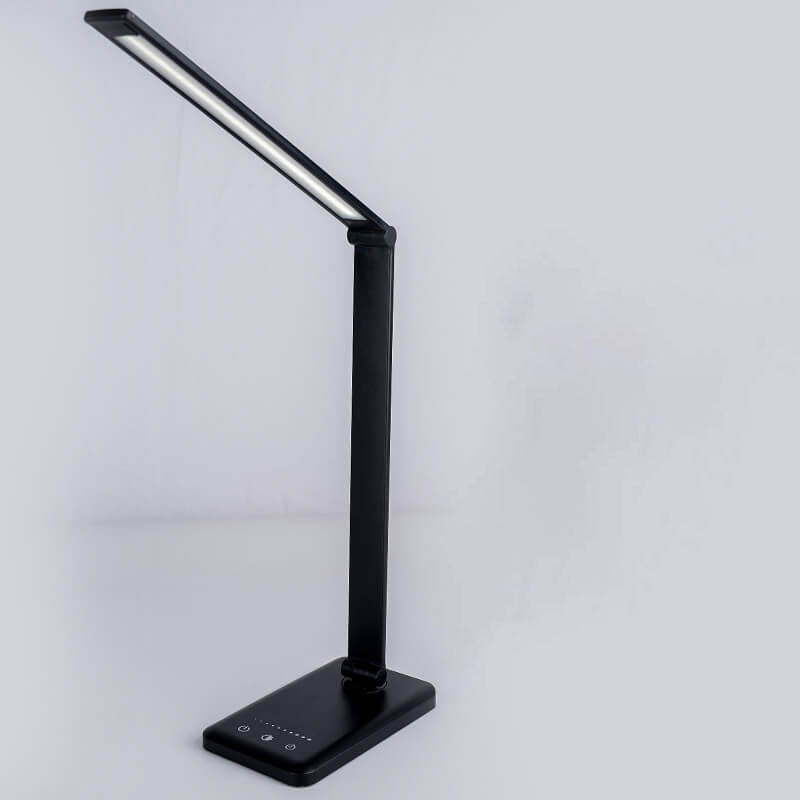Lampe de bureau LED à gradation 5 vitesses tactile en alliage d&